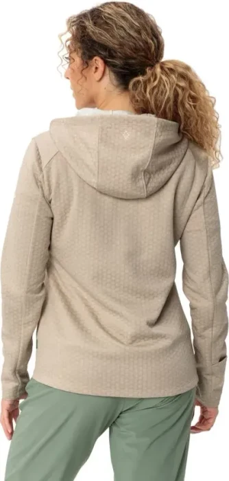 Vaude Skomer Hooded Fleece Jacke linen (Damen)