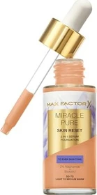 Max Factor Miracle Pure Skin Reset 2in1 Serum Foundation 50-70 light to medium warm, 30ml