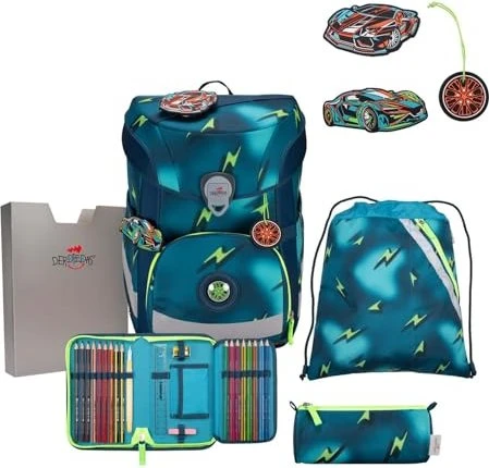 DerDieDas ErgoFlex Easy Schultaschen-Set 5-tlg.