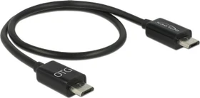 DeLOCK USB 2.0 Power Sharing Kabel Micro-B/Micro-B, 0.3m (83570)