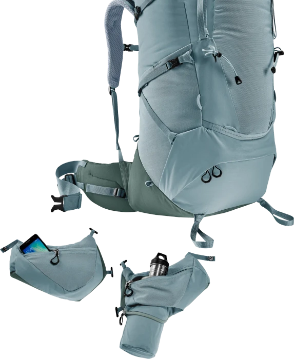 Deuter Aircontact Core 55+10 SL shale/ivy (Damen)