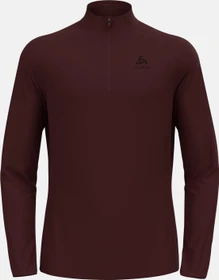 Odlo Essentials Light Mid Layer Half-Zip Funktionsshirt langarm fudge (Herren)