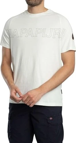 Napapijri Ambra T-Shirt kurzarm weiß (Herren)