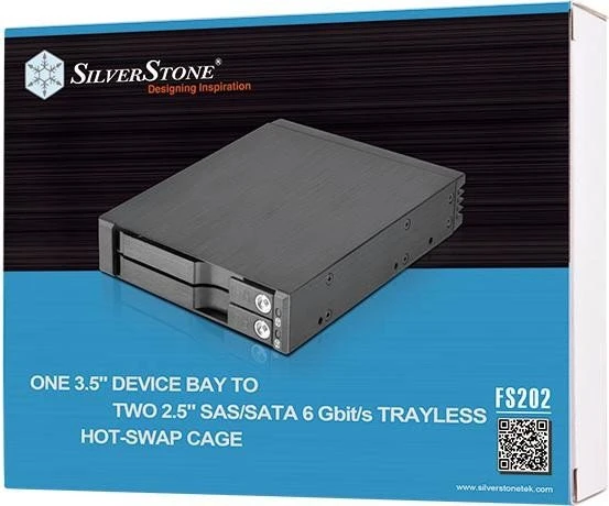 SilverStone Front Panel Storage FS202