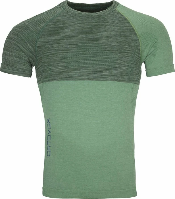 Ortovox 230 Merino Competition Funktionsshirt kurzarm green isar blend (Herren)