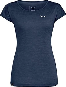 Salewa Puez Melange Dry'ton Funktionsshirt kurzarm navy blazer melange (Damen)