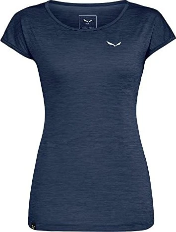 Salewa Puez Melange Dry'ton Funktionsshirt kurzarm navy blazer melange (Damen)