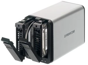 Freecom Silver Store 2, 128MB RAM, 1x RJ-45 1000Base-T, 1x USB-A 3.0