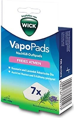 Wick WBR7 Vapo Pads Rosmarin/Lavendel Nachfüll-Pads für Luftbefeuchter