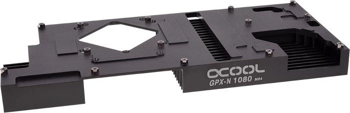 Alphacool NexXxoS GPX GTX 1080 M04 Upgrade Kit mit Backplate, schwarz