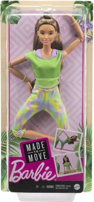 Mattel Barbie - Made to Move brünett