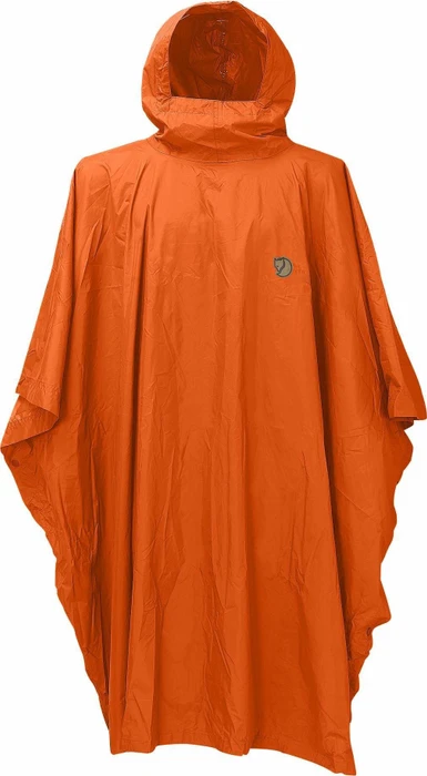 Fjällräven Poncho safety orange