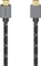 Hama 8K Ultra High Speed HDMI Kabel Alu grau/schwarz, 2m Vorschaubild