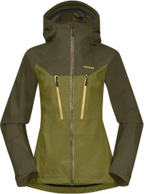 Bergans Cecilie 3L Funktionsjacke trail green/dark olive green (Damen)