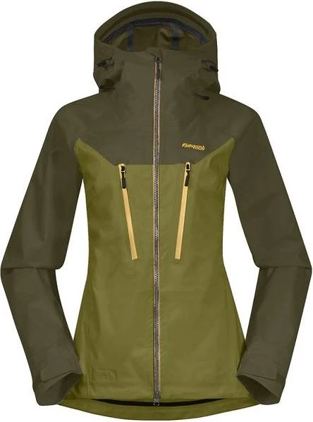 Bergans Cecilie 3L Funktionsjacke trail green/dark olive green (Damen)