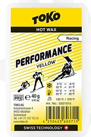 Toko Performance Hot Gleitwax 120g Wachs gelb