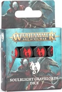 Games Workshop Warhammer Age of Sigmar - Würfelset: Soulblight Gravelords 2025