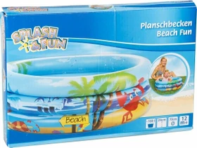 Splash & Fun Baby Pool Beach Fun Planschbecken rund 70x24cm