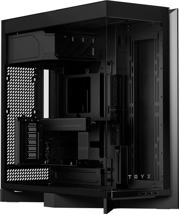 TRYX Luca L70 Black, Glasfenster