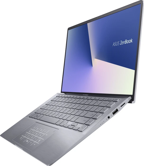 ASUS ZenBook 14 UM433IQ-A5018T, Light Grey, Ryzen 7 4700U, 16GB RAM, 512GB SSD, GeForce MX350, DE