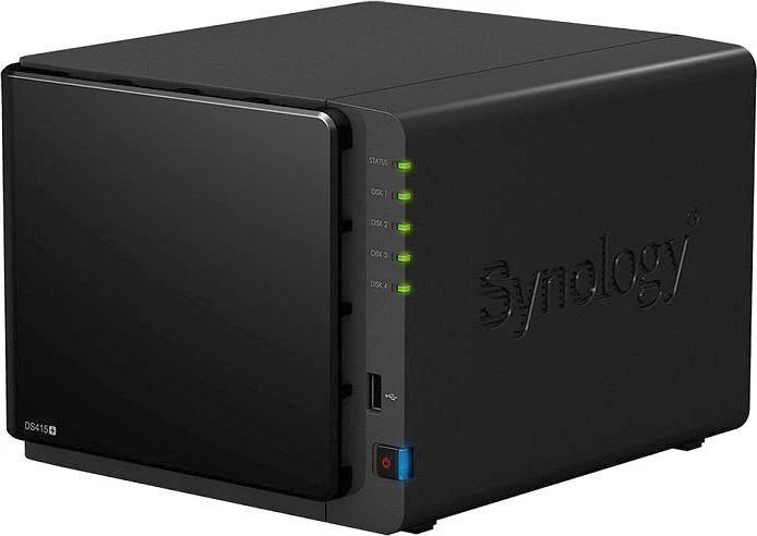 Synology DiskStation DS415+, 2GB RAM, 2x RJ-45 1000Base-T, 2x USB-A 3.0