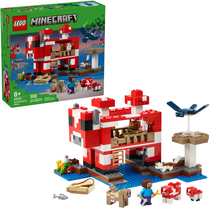 LEGO Minecraft - Das Pilzkuh-Haus
