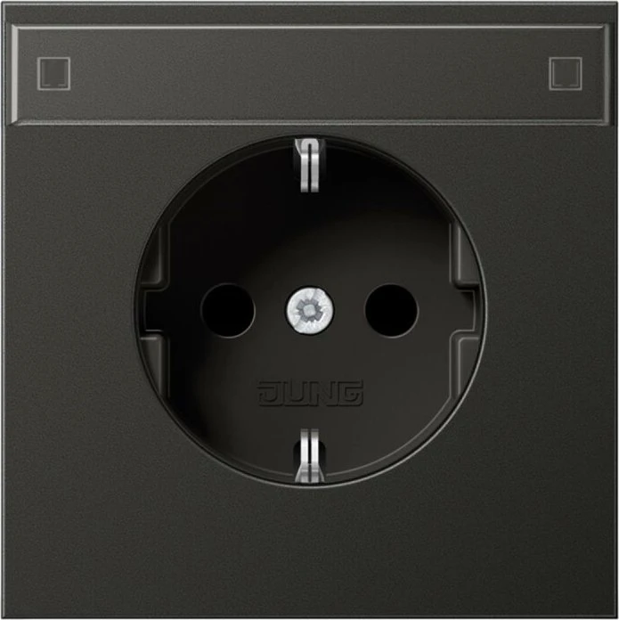 Jung Serie LS Steckdose 16A 250V, anthrazit
