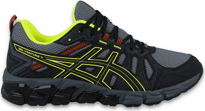 Asics Gel-Venture 180 black/sour yuzu (Herren)