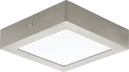 Eglo Fueva 1 eckig 17cm Aufbauleuchte nickel