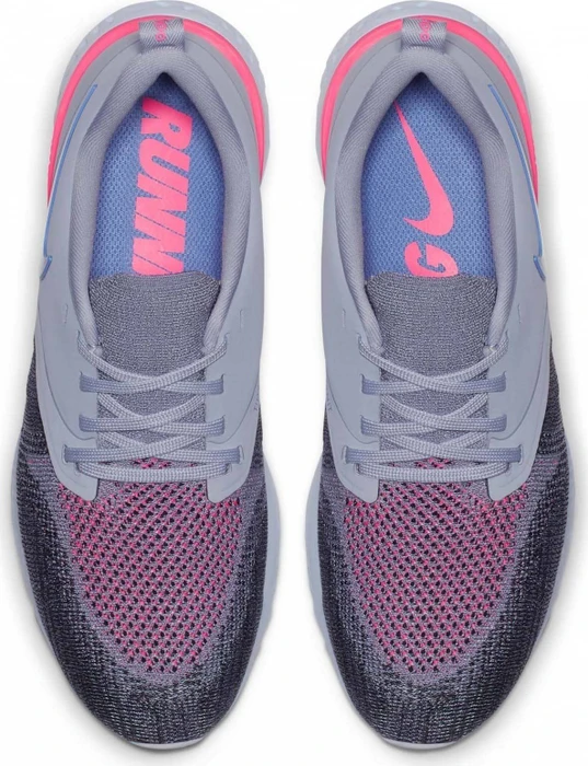 Nike Odyssey React Flyknit 2 indigo haze/black/iron purple/sapphire (Damen)