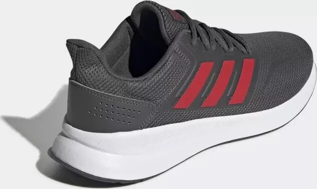 adidas Runfalcon grey six/scarlet/cloud white (Herren)
