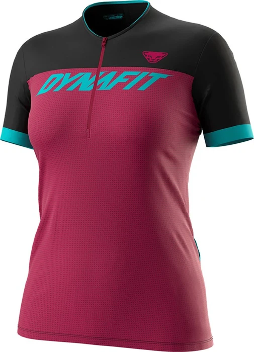 Dynafit Ride Light 1/2 Zip Trikot kurzarm beet red (Damen)