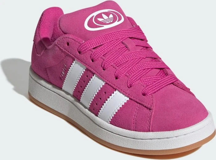 adidas Campus 00s semi lucid fuchsia/cloud white/gum (Junior)