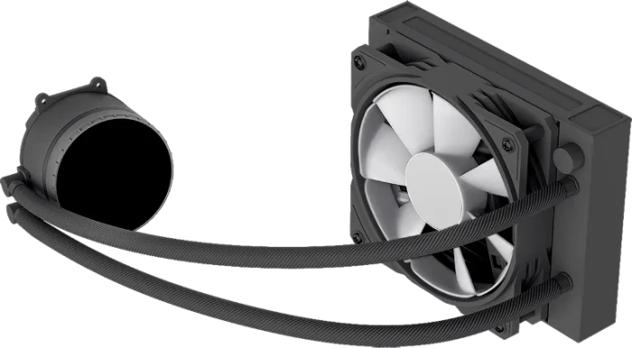 GameMax IceBurg 120mm BK, schwarz