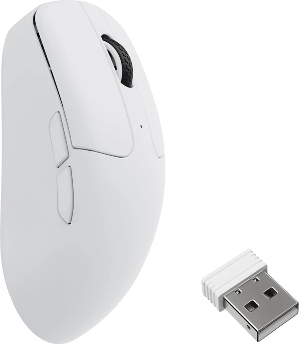 Keychron M2 Wireless Mouse weiß, 8K PixArt 3950, USB/Bluetooth