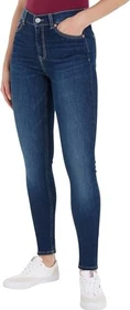 Tommy Hilfiger Nora Skinny mit mittelhohem Bund Jeans denim dark (Damen)