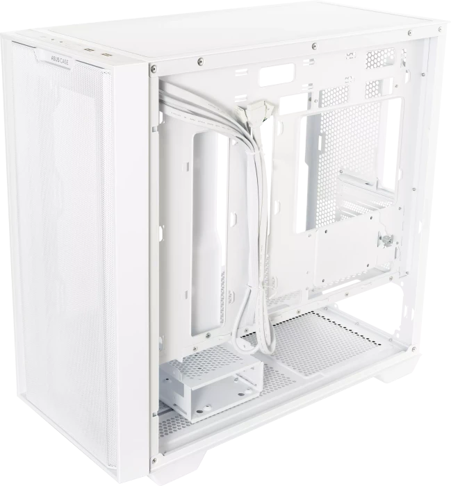 ASUS A21 White, weiß, Glasfenster