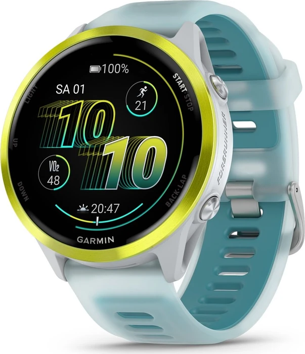 Garmin Forerunner 570 - Steinweiss/Amp Yellow 47mm (010-02971-00) Image