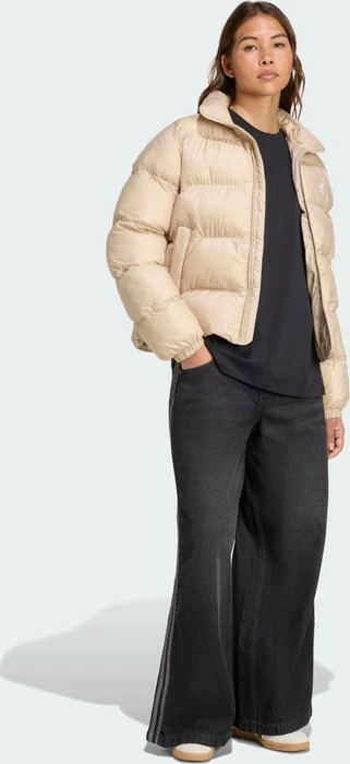 adidas Adicolor Short Puffer Jacke stone khaki (Damen)