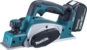 Makita DKP180RTJ Akku-Hobel inkl. MAKPAC + 2 Akkus 5.0Ah