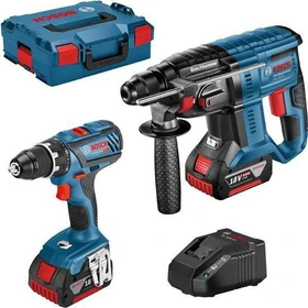 Bosch Professional Akku-Maschinenset inkl. L-Boxx + 2 Akkus 4.0Ah