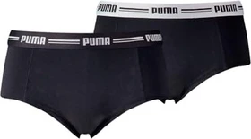 Puma 2er Pack Panties Boxer Briefs schwarz (Damen)