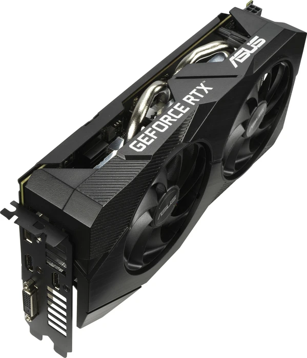 ASUS Dual GeForce RTX 2060 EVO, DUAL-RTX2060-12G-EVO, 12GB GDDR6, DVI, 2x HDMI, DP