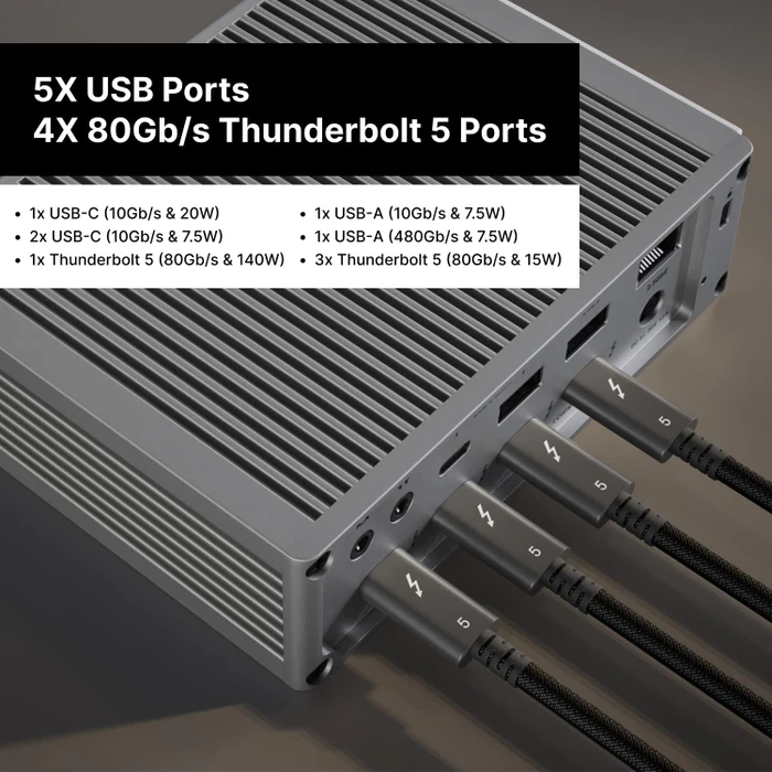 CalDigit TS5, Thunderbolt 5 [Buchse]