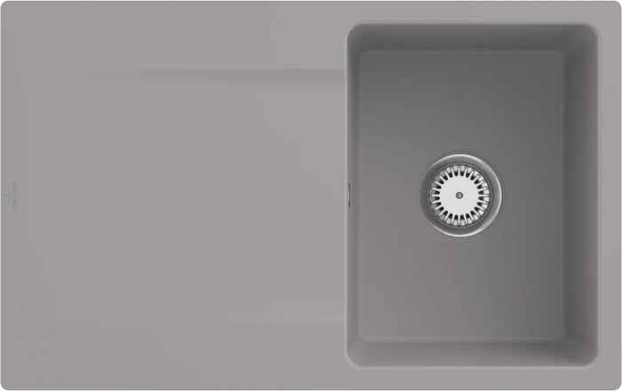 Villeroy & Boch Siluet Flat 780x490mm Einbau Becken reversibel fossil