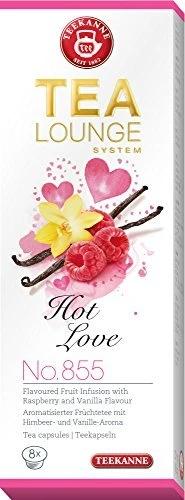 Teekanne TeaLounge no. 855 Hot Love Teekapseln, 8 Stück