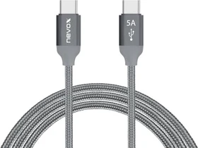 Nevox USB-C/USB-C 2.0 Cable 100W Emark IC 2.0m silber