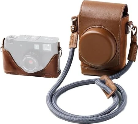 SmallRig Ledertaschen-Set für Fujifilm X half braun