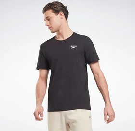 Reebok Identity Classics Funktionsshirt kurzarm schwarz (Herren)