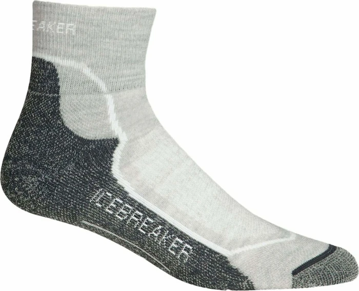 Icebreaker Hike+ Light Mini Wandersocken blizzard heather (Damen)